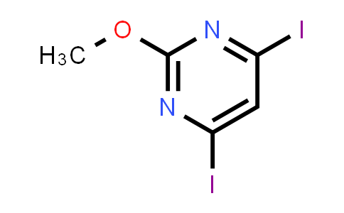 CAS No. 164738-58-3, 4,6-diiodo-2-methoxy-pyrimidine
