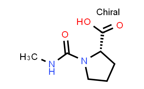 CAS No. 73094-20-9, (2S)-1-(methylcarbamoyl)pyrrolidine-2-carboxylic acid