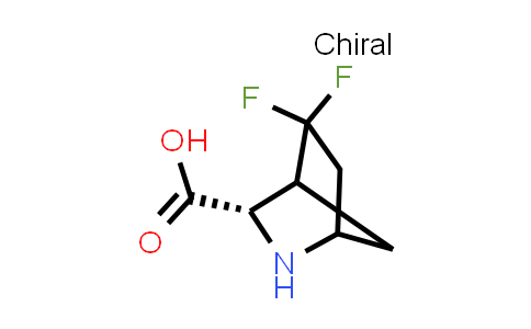 CAS No. 1394117-05-5, (3S)-5,5-difluoro-2-azabicyclo[2.2.1]heptane-3-carboxylic acid