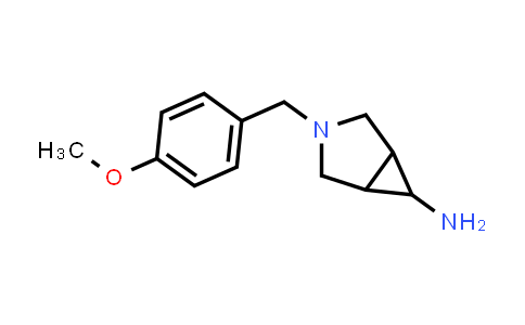 CAS No. 1394116-72-3, 3-[(4-methoxyphenyl)methyl]-3-azabicyclo[3.1.0]hexan-6-amine