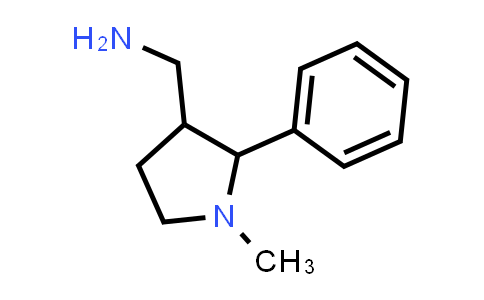 CAS No. 1306831-03-7, (1-methyl-2-phenyl-pyrrolidin-3-yl)methanamine