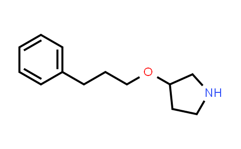 CAS No. 946759-98-4, 3-(3-phenylpropoxy)pyrrolidine