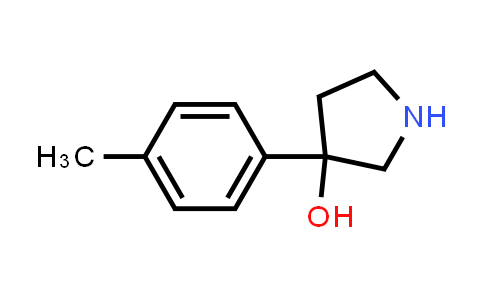 CAS No. 727967-46-6, 3-(p-tolyl)pyrrolidin-3-ol