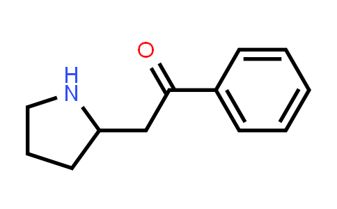 CAS No. 62024-31-1, 1-phenyl-2-pyrrolidin-2-yl-ethanone