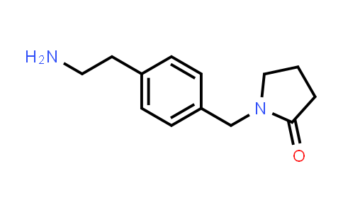CAS No. 914200-36-5, 1-[[4-(2-aminoethyl)phenyl]methyl]pyrrolidin-2-one