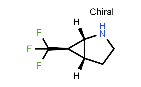 CAS No. 1821803-65-9, (1R,5R,6R)-6-(trifluoromethyl)-2-azabicyclo[3.1.0]hexane