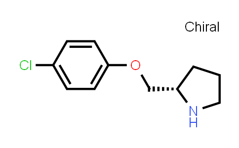 CAS No. 220510-63-4, (2S)-2-[(4-chlorophenoxy)methyl]pyrrolidine