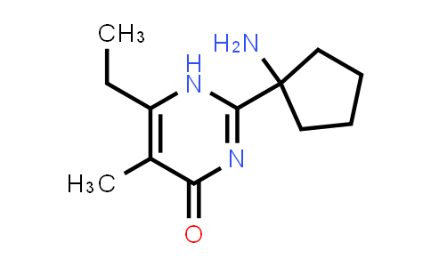 CAS No. 1344269-19-7, 2-(1-aminocyclopentyl)-6-ethyl-5-methyl-1H-pyrimidin-4-one