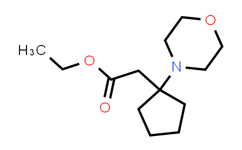 CAS No. 1315449-51-4, ethyl 2-(1-morpholinocyclopentyl)acetate