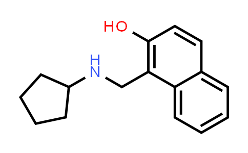CAS No. 1019532-30-9, 1-[(cyclopentylamino)methyl]naphthalen-2-ol