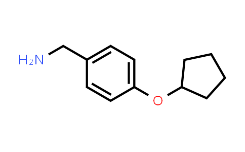CAS No. 864266-60-4, [4-(cyclopentoxy)phenyl]methanamine