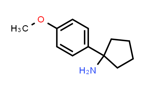 CAS No. 75095-85-1, 1-(4-methoxyphenyl)cyclopentanamine