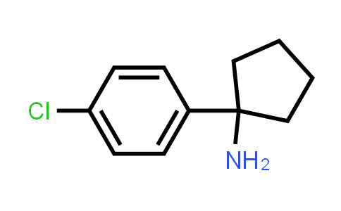 CAS No. 75095-84-0, 1-(4-chlorophenyl)cyclopentanamine
