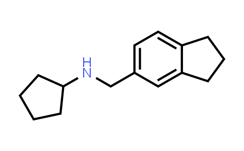 CAS No. 1179827-93-0, N-(indan-5-ylmethyl)cyclopentanamine
