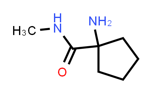 CAS No. 896734-86-4, 1-amino-N-methyl-cyclopentanecarboxamide
