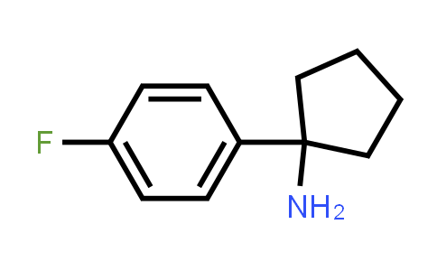 CAS No. 160001-92-3, 1-(4-fluorophenyl)cyclopentanamine