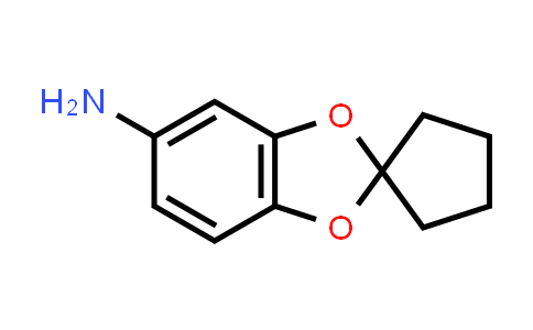 CAS No. 447429-09-6, spiro[1,3-benzodioxole-2,1'-cyclopentane]-5-amine