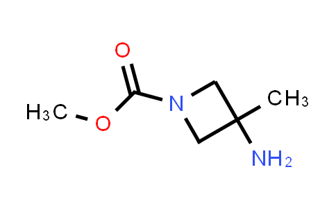 CAS No. 1498072-88-0, methyl 3-amino-3-methyl-azetidine-1-carboxylate