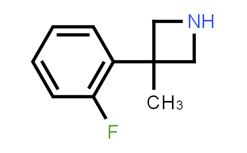 CAS No. 1368413-91-5, 3-(2-fluorophenyl)-3-methyl-azetidine