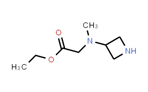CAS No. 1493921-28-0, ethyl 2-[azetidin-3-yl(methyl)amino]acetate