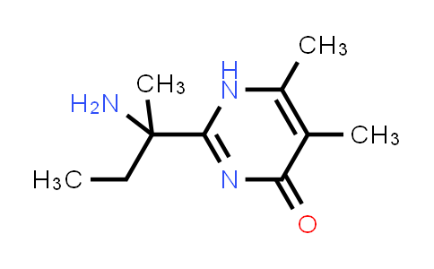 CAS No. 1342075-91-5, 2-(1-amino-1-methyl-propyl)-5,6-dimethyl-1H-pyrimidin-4-one