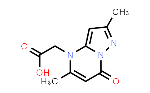 CAS No. 1007215-68-0, 2-(2,5-dimethyl-7-oxo-pyrazolo[1,5-a]pyrimidin-4-yl)acetic acid