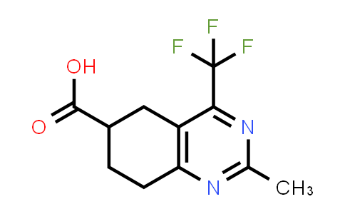 CAS No. 1384782-74-4, 2-methyl-4-(trifluoromethyl)-5,6,7,8-tetrahydroquinazoline-6-carboxylic acid