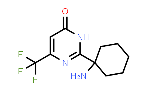 CAS No. 1334203-64-3, 2-(1-aminocyclohexyl)-4-(trifluoromethyl)-1H-pyrimidin-6-one