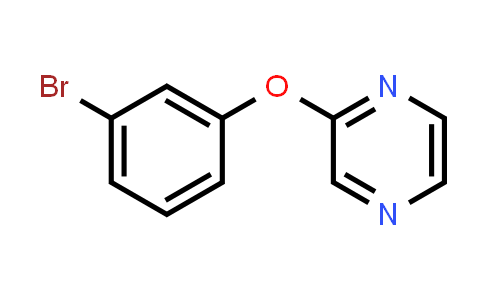 CAS No. 1017022-71-7, 2-(3-bromophenoxy)pyrazine
