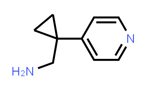 CAS No. 680973-08-4, [1-(4-pyridyl)cyclopropyl]methanamine