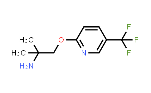 CAS No. 1340191-15-2, 2-methyl-1-[[5-(trifluoromethyl)-2-pyridyl]oxy]propan-2-amine