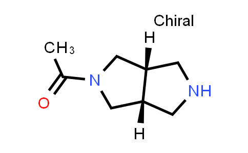 CAS No. 1689944-97-5, 1-[(3aR,6aS)-2,3,3a,4,6,6a-hexahydro-1H-pyrrolo[3,4-c]pyrrol-5-yl]ethanone