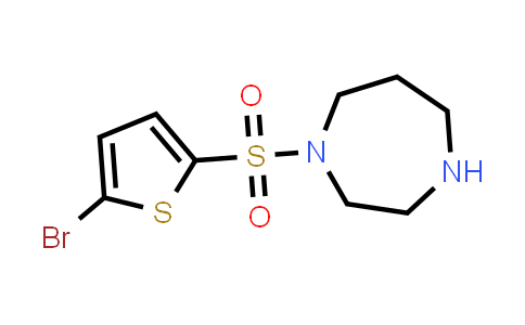 CAS No. 924873-36-9, 1-[(5-bromo-2-thienyl)sulfonyl]-1,4-diazepane