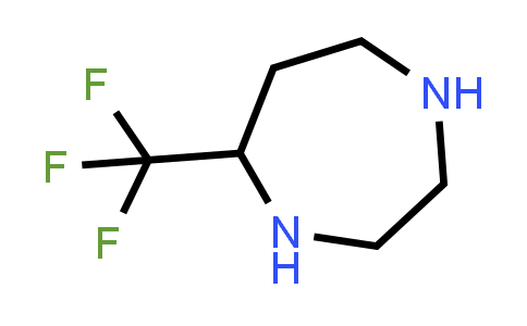 CAS No. 1087800-67-6, 5-(trifluoromethyl)-1,4-diazepane
