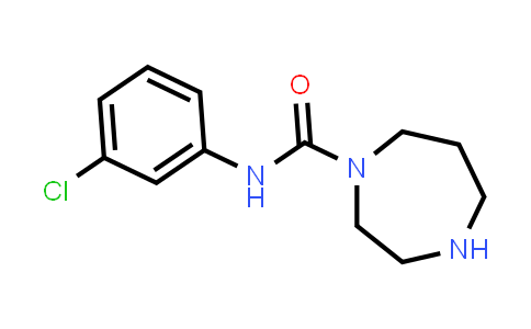 CAS No. 815651-24-2, N-(3-chlorophenyl)-1,4-diazepane-1-carboxamide