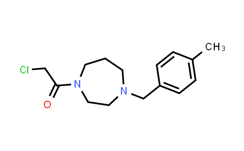 CAS No. 1258826-78-6, 2-chloro-1-[4-(p-tolylmethyl)-1,4-diazepan-1-yl]ethanone