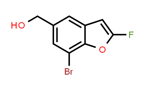 CAS No. 2306265-65-4, (7-bromo-2-fluoro-benzofuran-5-yl)methanol