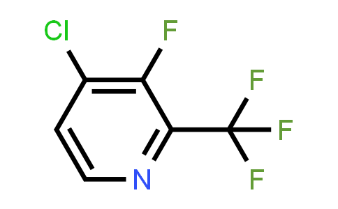 CAS No. 1227574-82-4, 4-chloro-3-fluoro-2-(trifluoromethyl)pyridine
