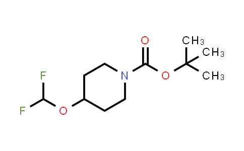 CAS No. 1936526-60-1, tert-butyl 4-(difluoromethoxy)piperidine-1-carboxylate