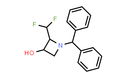 CAS No. 2231674-31-8, 1-benzhydryl-2-(difluoromethyl)azetidin-3-ol
