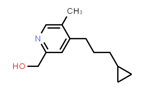 CAS No. 1941154-32-0, [4-(3-cyclopropylpropyl)-5-methylpyridin-2-yl]methanol