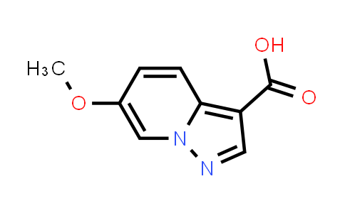 CAS No. 1378686-25-9, 6-methoxypyrazolo[1,5-a]pyridine-3-carboxylic acid