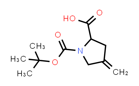 CAS No. 144539-45-7, 1-[(tert-butoxy)carbonyl]-4-methylidenepyrrolidine-2-carboxylic acid