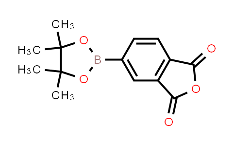 CAS No. 849677-21-0, 5-(tetramethyl-1,3,2-dioxaborolan-2-yl)-1,3-dihydro-2-benzofuran-1,3-dione
