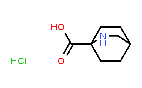 CAS No. 1156078-42-0, 2-azabicyclo[2.2.2]octane-1-carboxylic acid hydrochloride