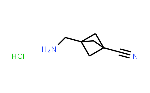 CAS No. 2231675-26-4, 3-(aminomethyl)bicyclo[1.1.1]pentane-1-carbonitrile hydrochloride