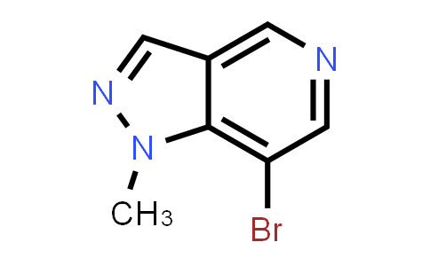 CAS No. 1367795-99-0, 7-bromo-1-methyl-1H-pyrazolo[4,3-c]pyridine
