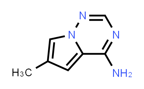 CAS No. 937047-29-5, 6-methylpyrrolo[2,1-f][1,2,4]triazin-4-amine
