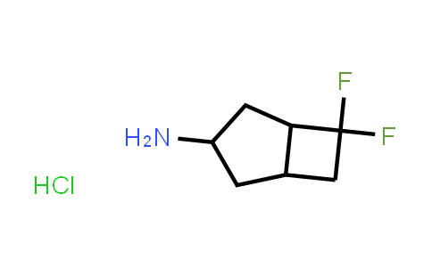 CAS No. 2306272-45-5, 6,6-difluorobicyclo[3.2.0]heptan-3-amine hydrochloride