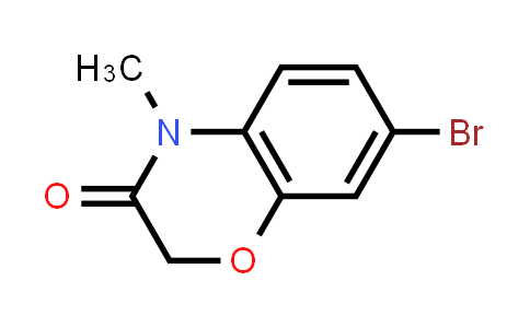 CAS No. 1260778-66-2, 7-bromo-4-methyl-3,4-dihydro-2H-1,4-benzoxazin-3-one